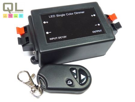LED szalag dimmer vezérlő, rádiós távirányítóval 4388 !!! kifutott termék, már nem rendelhető !!!