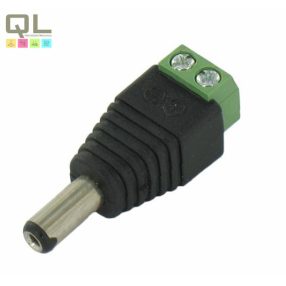   DC jack tápegységdugó sorkapoccsal 2,1/5,5mm ETDCJACK2155MMDUGÓ