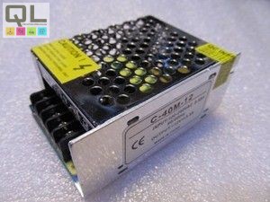tápegység IP20 12V 25W S-025-12 - !!!A termék értékesítése megszűnt!!!