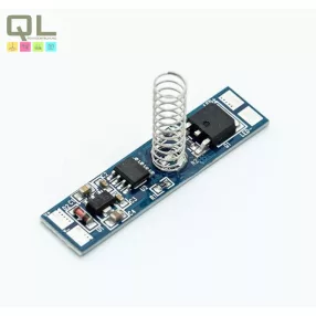   S-LIGHT kapcsoló LED Profilhoz SL-TD002 dimmer rugós rögz. 96W-12V/192W-24V LED szalaghoz  max. 8A