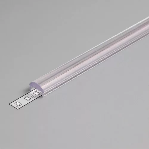LED profil fedlap SU/GR/CO/UN profilhoz, víztiszta TPSIL
