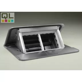 Padlódoboz elosztó 54011 üres Alumínium