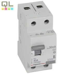   LEGRAND áram-védőkapcsoló 2P40A30mA A RX3 FI-relé 402037
