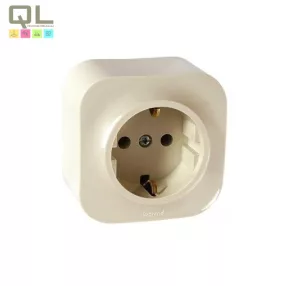   FORIX IP20 FK 2P+F FÖLDELT CSATLAKOZÓALJZAT 16A BÉZS 782441