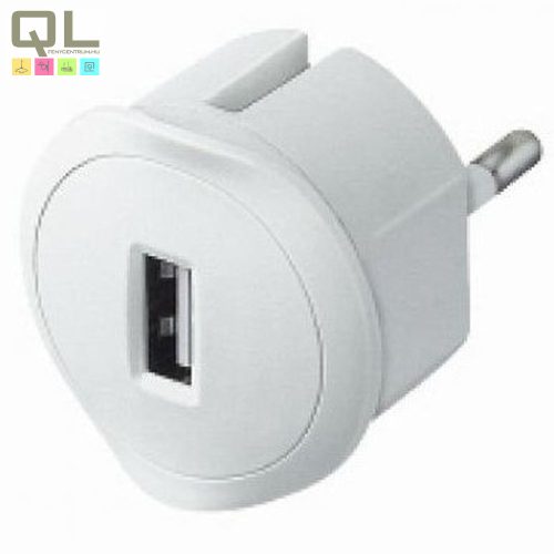 USB-s töltőadapter 1,5A - 5V fehér 50680 - !!!A termék értékesítése megszűnt!!!