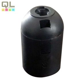 Foglalat E27 fekete 0708H