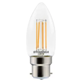 Sylvania ToLEDo RT Candle CL 470LM 827 B22 S4 0029550