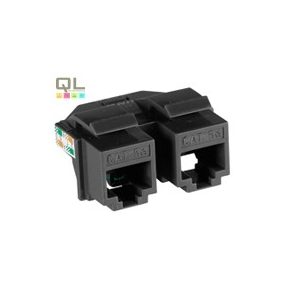 EFAPEL 21980 RJ45 Cat5e UTP dupla csatlakozó
