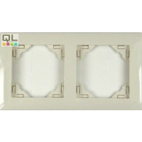 EFAPEL 90920_TMF BASE Kettes keret, elefántcsont