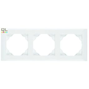 EFAPEL 90930_TBR BASE Hármas keret, fehér