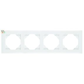 EFAPEL 90940_TBR BASE Négyes keret, fehér