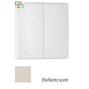 EFAPEL 90612_TMF Billentyű redőnynyomóhoz, elefántcsont