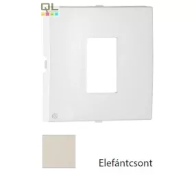   EFAPEL 90751_TMF Fedlap RJ45-ös csatlakozóhoz, Elefántcsont