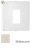 EFAPEL 90751_TMF Fedlap RJ45-ös csatlakozóhoz, Elefántcsont