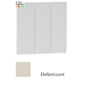   EFAPEL 90661_TMF Billentyű hármas csillárkapcsolóhoz, elefántcsont