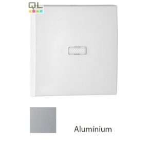 EFAPEL 90602_TAL Egyes billentyű jelzőfényes alumínium