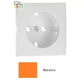 EFAPEL 90631_TLR Fedlap SCHUKO aljzathoz, narancs