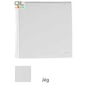   EFAPEL 90634_TGE Gyerekzáras Fedlap SCHUKO aljzat IP44, jég