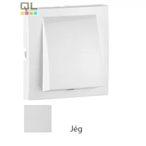 EFAPEL 90671_TGE Kábelkivezető fedlap, jég