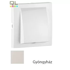 EFAPEL 90671_TPE Kábelkivezető fedlap, gyöngyház