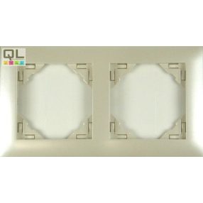 EFAPEL 90920_TPE AQUARELLA Kettes keret, gyöngyház