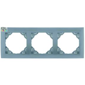 EFAPEL 90930_TAL AQUARELLA Hármas keret, alumínium