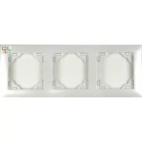 EFAPEL 90930_TGE AQUARELLA Hármas keret, jég