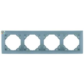 EFAPEL 90940_TAL AQUARELLA Négyes keret, alumínium