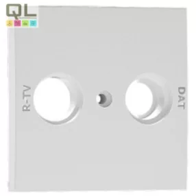 EFAPEL 90687_TBR Fedlap R+TV/DAT csatlakozóhoz fehér