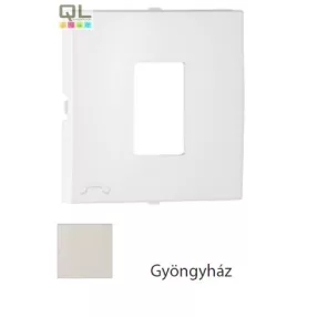 EFAPEL 90712_TPE Fedlap 21251-56 telefon aljhoz, gyöngyház