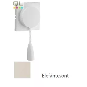 EFAPEL 90741_TMF Fedlap húzókapcsolóhoz elefántcsont