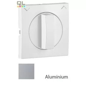   EFAPEL 90761_TAL Fedlap forgócsapos nyomógombhoz, fel/le jellel alumínium