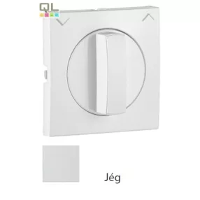   EFAPEL 90761_TGE Fedlap forgócsapos nyomógombhoz, fel/le jellel jég