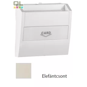   EFAPEL 90731_TMF Fedlap hotelkártya-olvasóhoz elefántcsont