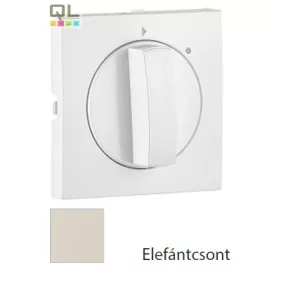   EFAPEL 90762_TMF Fedlap forgócsapos kapcsolóhoz elefántcsont