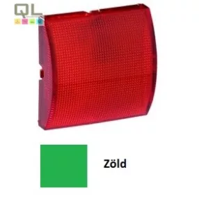 EFAPEL 90781_TVD Fedlap irányfényhez, zöld