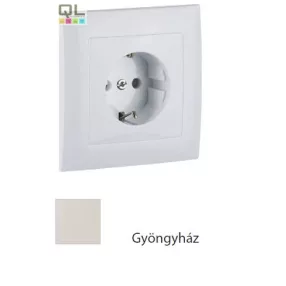 EFAPEL 90138_CPE komplett gyerekzáras dugalj, gyöngyház