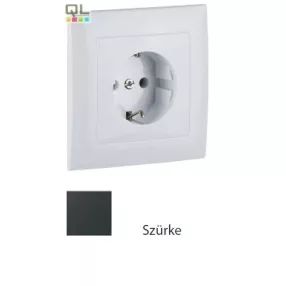 EFAPEL 90135_CIS komplett dugalj, szürke