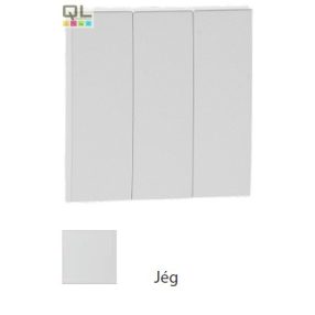   EFAPEL 90661_TGE Billentyű hármas csillárkapcsolóhoz, jég