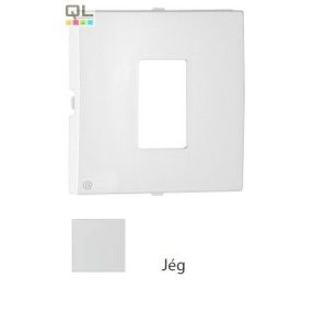 EFAPEL 90751_TGE Fedlap RJ 45-ös csatlakozóhoz, jég