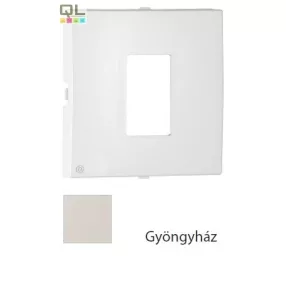   EFAPEL 90751_TPE Fedlap RJ 45-ös csatlakozóhoz, gyöngyház