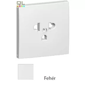   EFAPEL 90841_TBR Fedlap csatlakozóaljzathoz EURO-USA típus fehér