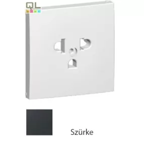   EFAPEL 90841_TIS Fedlap csatlakozóaljzathoz EURO-USA típus szürke