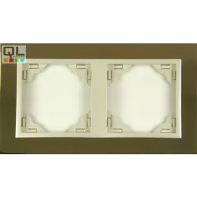 EFAPEL 90920_TOP METALLO Kettes keret, arany/gyöngyház