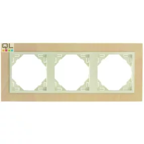 EFAPEL 90930_TFP ARBORE Hármas keret, bükk/gyöngyház