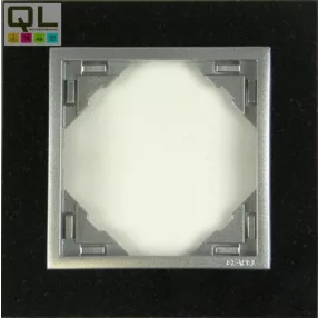 EFAPEL 90910_TGA PETRA Egyes keret, gránit/alumínium