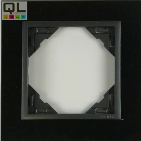 EFAPEL 90910_TGS PETRA Egyes keret, gránit/szürke