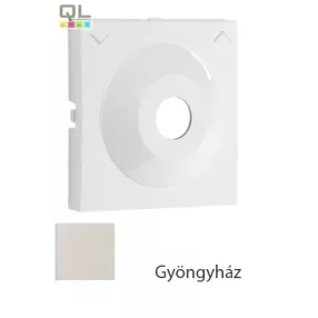 EFAPEL 90351_TPE Fedlap kulcsos kapcsolóhoz, gyöngyház