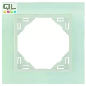 EFAPEL 90910_TCG Crystal Egyes keret, kristály/jég