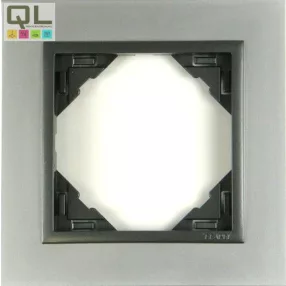 EFAPEL 90910_TUS METALLO Egyes keret, alumínium/szürke